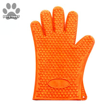 Load image into Gallery viewer, Orange Deshedding Glove