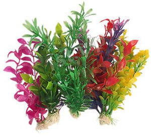 Plastic Colored Plants