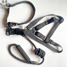 Load image into Gallery viewer, Rope Collar Harness - Black