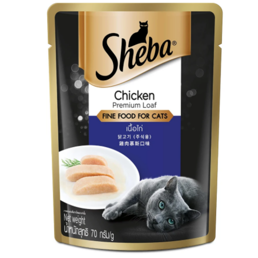 Sheba Chicken Premium Loaf - Cats