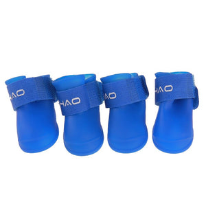 Silicone Shoes - Blue