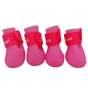 Silicone Shoes  - Pink