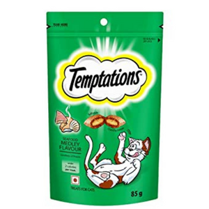 Temptations Cat Treats - Seafood Medley Flavour