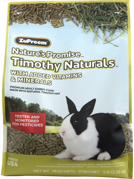 ZuPreem Timothy Naturals - Premium Hay