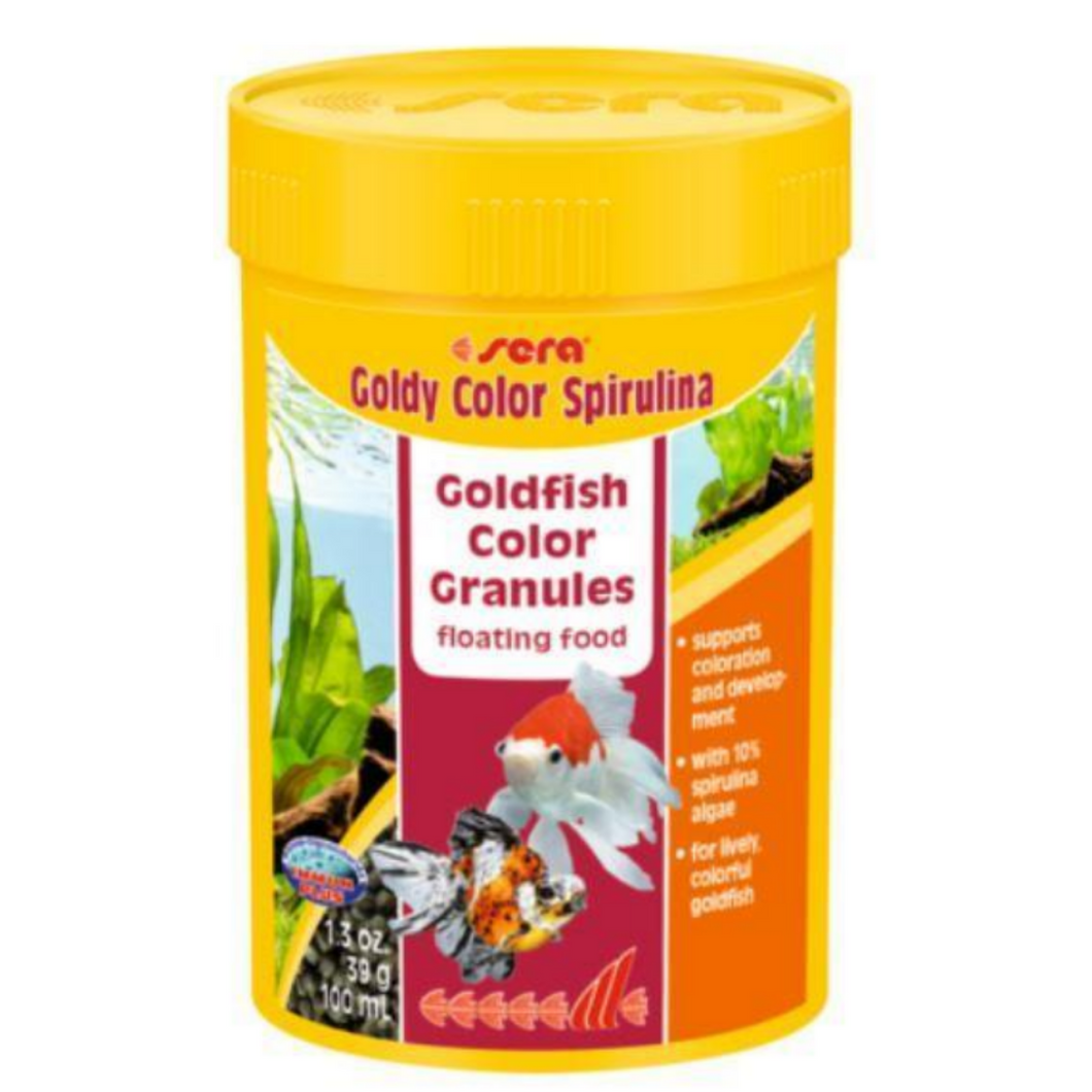 Sera Goldy Color Spirulina - Goldfish Color Granules
