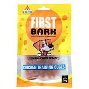 First Bark - Chicken Training Cubes