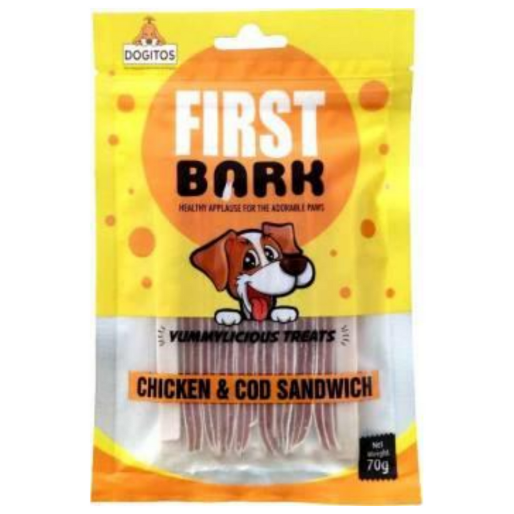 First Bark - Chicken & Cod Sandwich