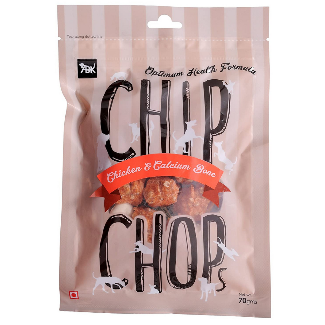 Chip Chops - Chicken & Calcium Bone