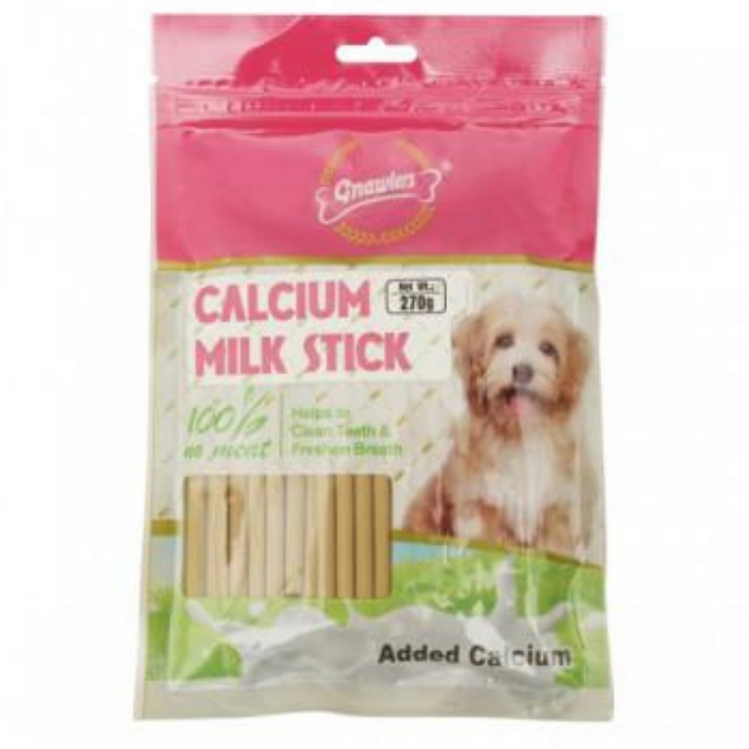 Gnawlers Calcium Milk Sticks