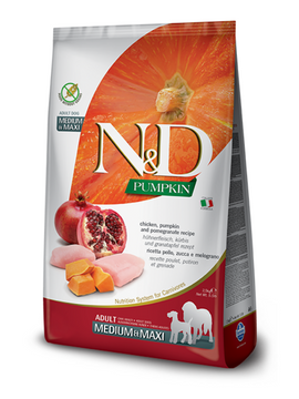 Farmina N&D Pumpkin - Medium & Maxi Adult - Chicken & Pomegranate