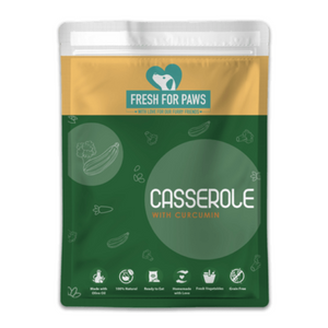 Fresh For Paws - Casserole with Curcumin