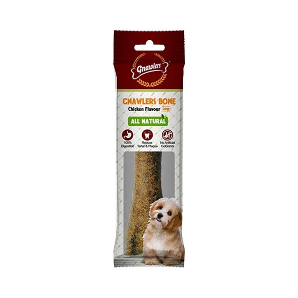 Gnawlers Bone - Large (Chicken Flavor)