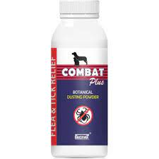 Flea & Tick Relief Combat Plus Botanical Dusting Powder
