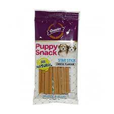 PUPPY SNACK STAR STICK CHEESE FLAVOUR