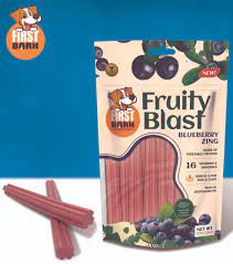 FIRST BARK FRUITY BLAST BLUEBERRY ZING