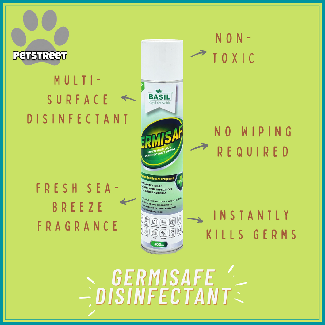 Basil Germisafe Multi-Surface Disinfectant Spray