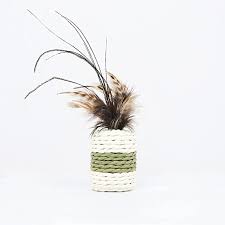 SISAL WITH RATTLE CAT TOY