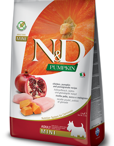 Farmina N&D Pumpkin - Mini Adult - Chicken & Pomegranate