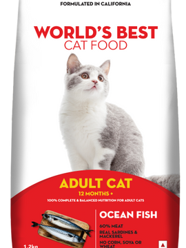 World's Best Ocean Fish Cat Kitten Dry Food